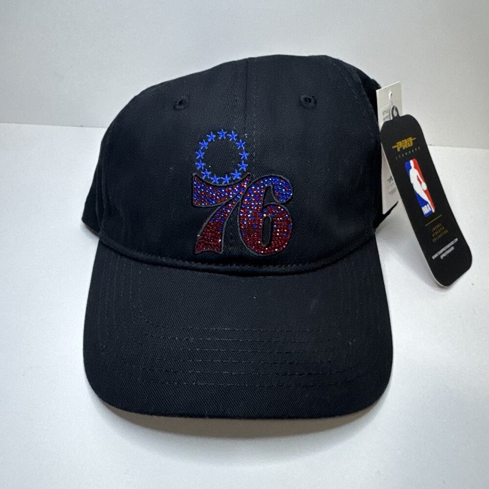 Pro Standard Woman’s Philadelphia 76ers Jewel Dad Hat.